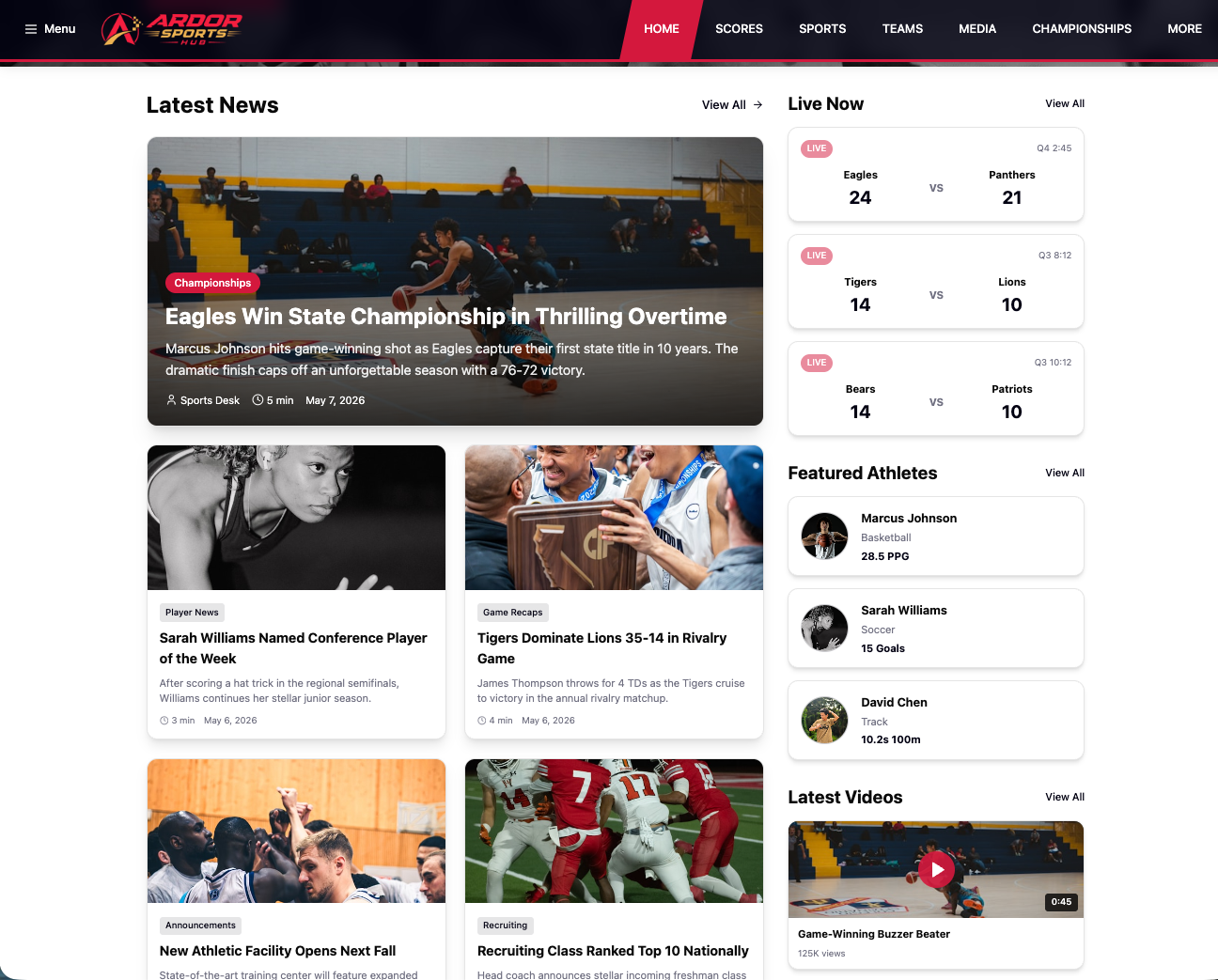 News & Scores