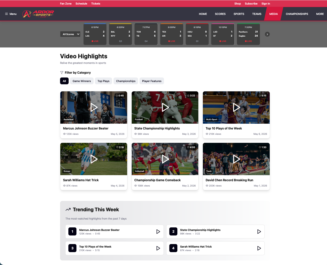 Video Highlights